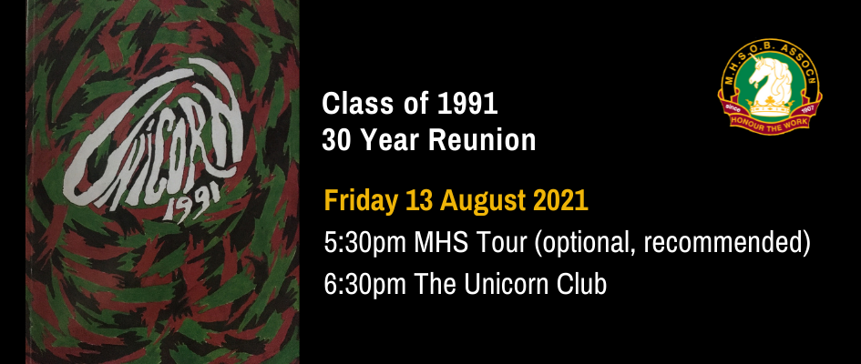 Class of 1991 - 30 Year Reunion 2021